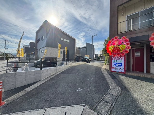 ーARCHI DAYSーアーキデイズ小倉南区沼本町1丁目　【小倉南区　新築戸建て】の前面道路含む現地写真|ゆめマートまで徒歩4分と買い物便利♪　【小倉南区　新築戸建て】