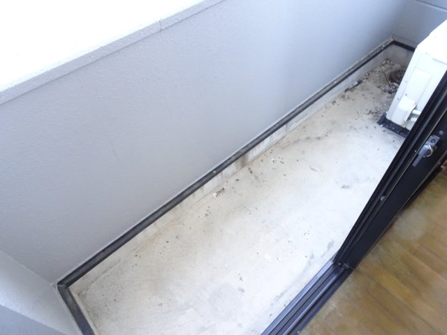フラッツBのバルコニー
