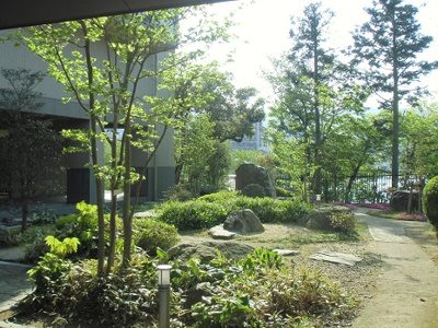 【その他共用部分】 | グランスイート近江・臨湖庵 | 庭１