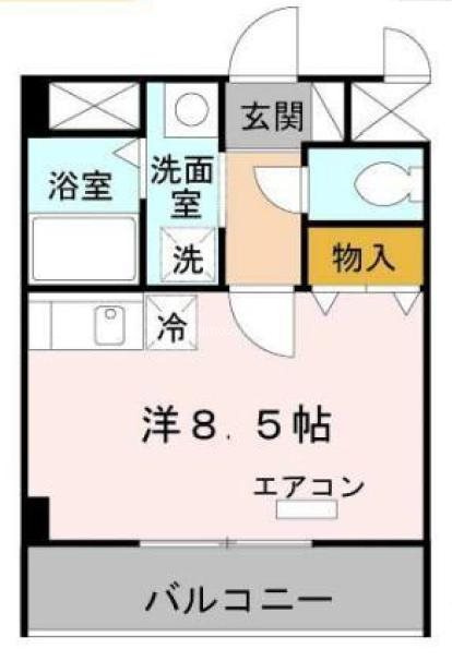 ヴィッラ リエート エムの間取り