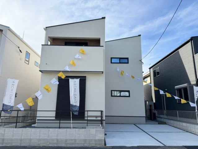 ーARCHI DAYSーアーキデイズ小倉南区沼本町1丁目　【小倉南区　新築戸建て】の駐車場|駐車スペースは並列2台可能♪　【小倉南区　新築戸建て】