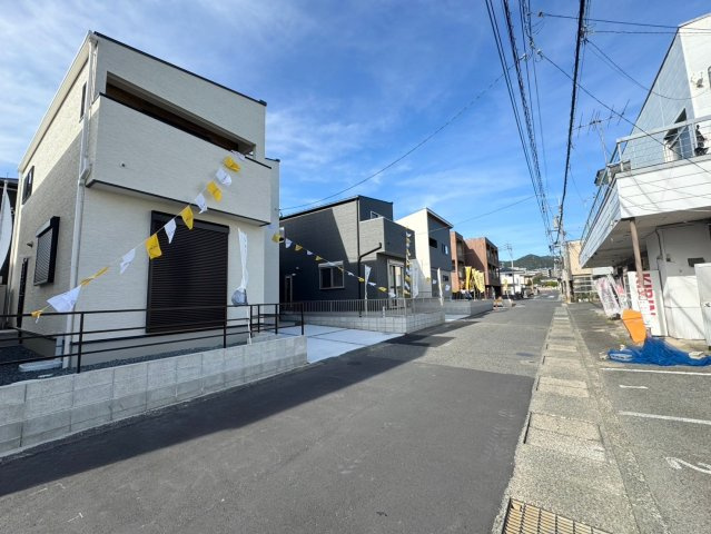 ーARCHI DAYSーアーキデイズ小倉南区沼本町1丁目　【小倉南区　新築戸建て】の前面道路含む現地写真|沼小学校まで徒歩9分♪　【小倉南区　新築戸建て】
