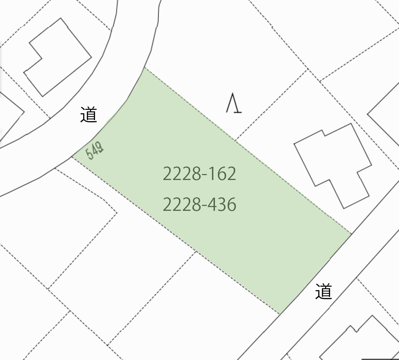 エンゼルフォレスト伊豆富士見高原小松ヶ原①の土地図