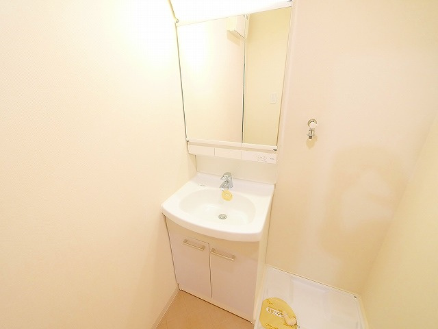 マンション南京終の洗面所|使いやすい洗面所です