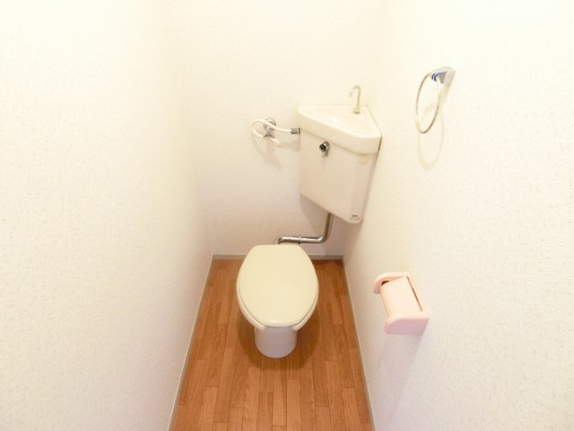 グリーンヒルA棟のトイレ|同物件別部屋