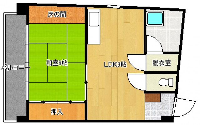 和秀大須賀ビルの間取り