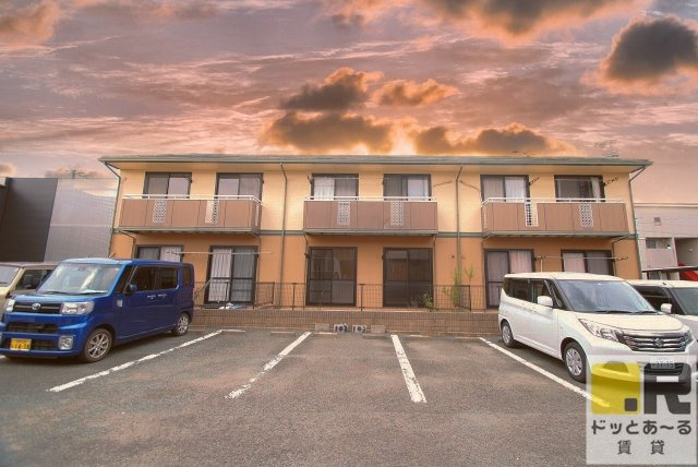 コーポ築揚の外観|※現況を優先します。