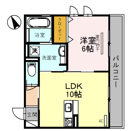 プリムローズ・佳音の間取り
