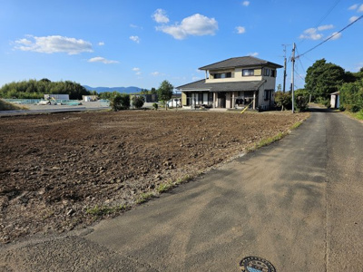 【前面道路含む現地写真】 | 出水市高尾野町大久保 土地