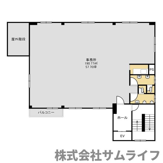 【間取り】 | 第二遠賀ビルテナント