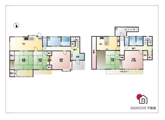【間取り】 | 深谷市横瀬　中古戸建