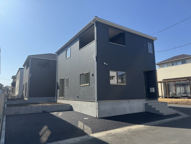 東松山市美原町第２　の外観|１号棟現地外観（2025年03月10日）撮影