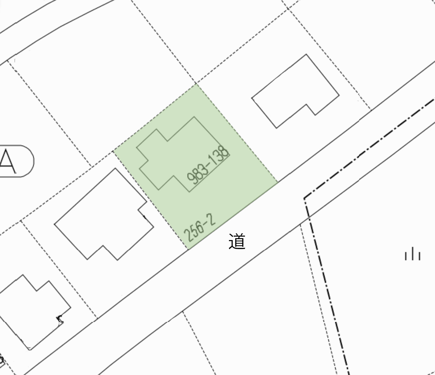 伊豆富士見ニュータウン別荘地⑩の土地図