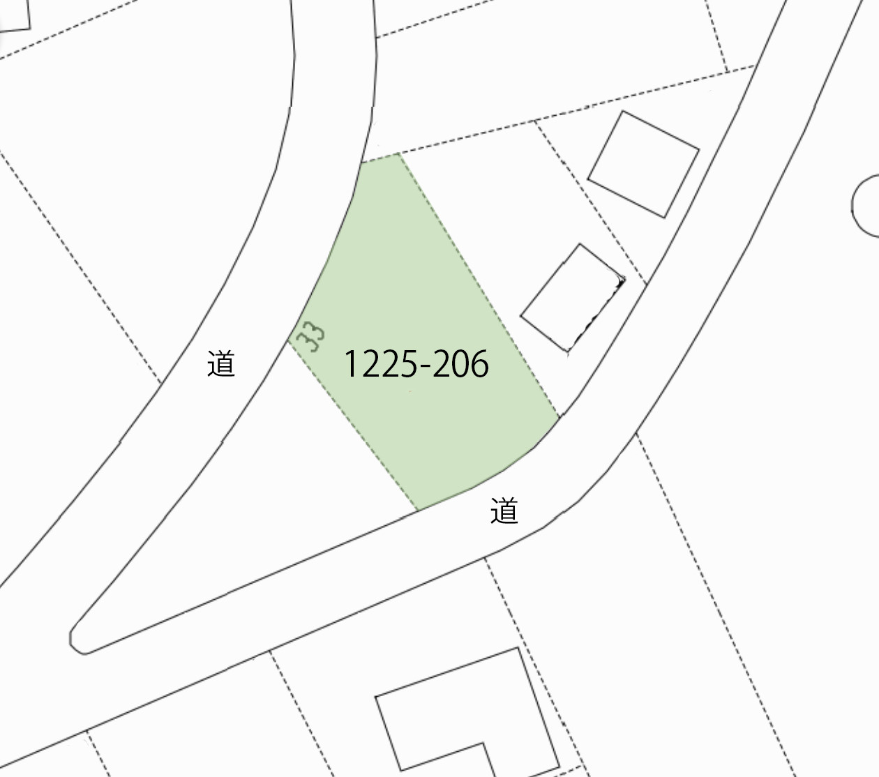 伊豆富士見ニュータウン別荘地⑪の土地図