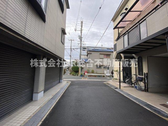 川田1丁目中古戸建の前面道路含む現地写真|前面道路含む現地写真です