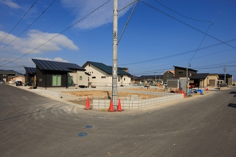 京都郡苅田町与原　ーアーキデイズーの外観|整備された周辺環境で気持ちよく住めますね♪
【苅田町　新築一戸建て】