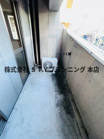 仲介手数料０円！メゾン浅井のバルコニー