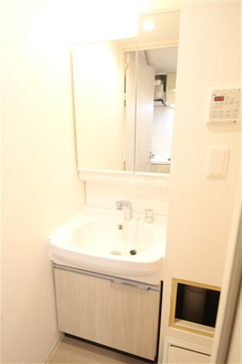 【洗面所】 | プレサンス長堀通グレイタス