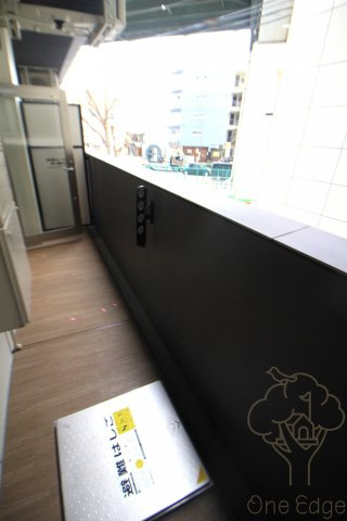 エステムコート大阪福島Ⅱレイヤーのバルコニー