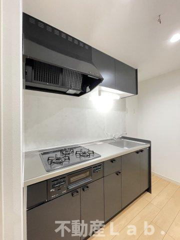 オレンジのキッチン