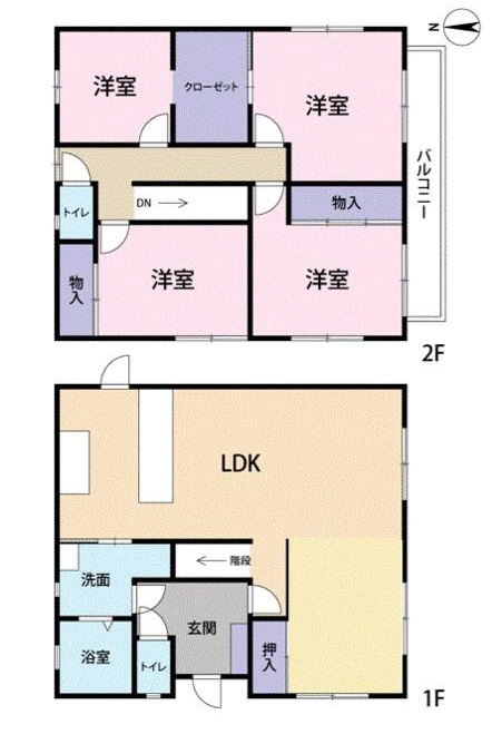 【間取り】の画像