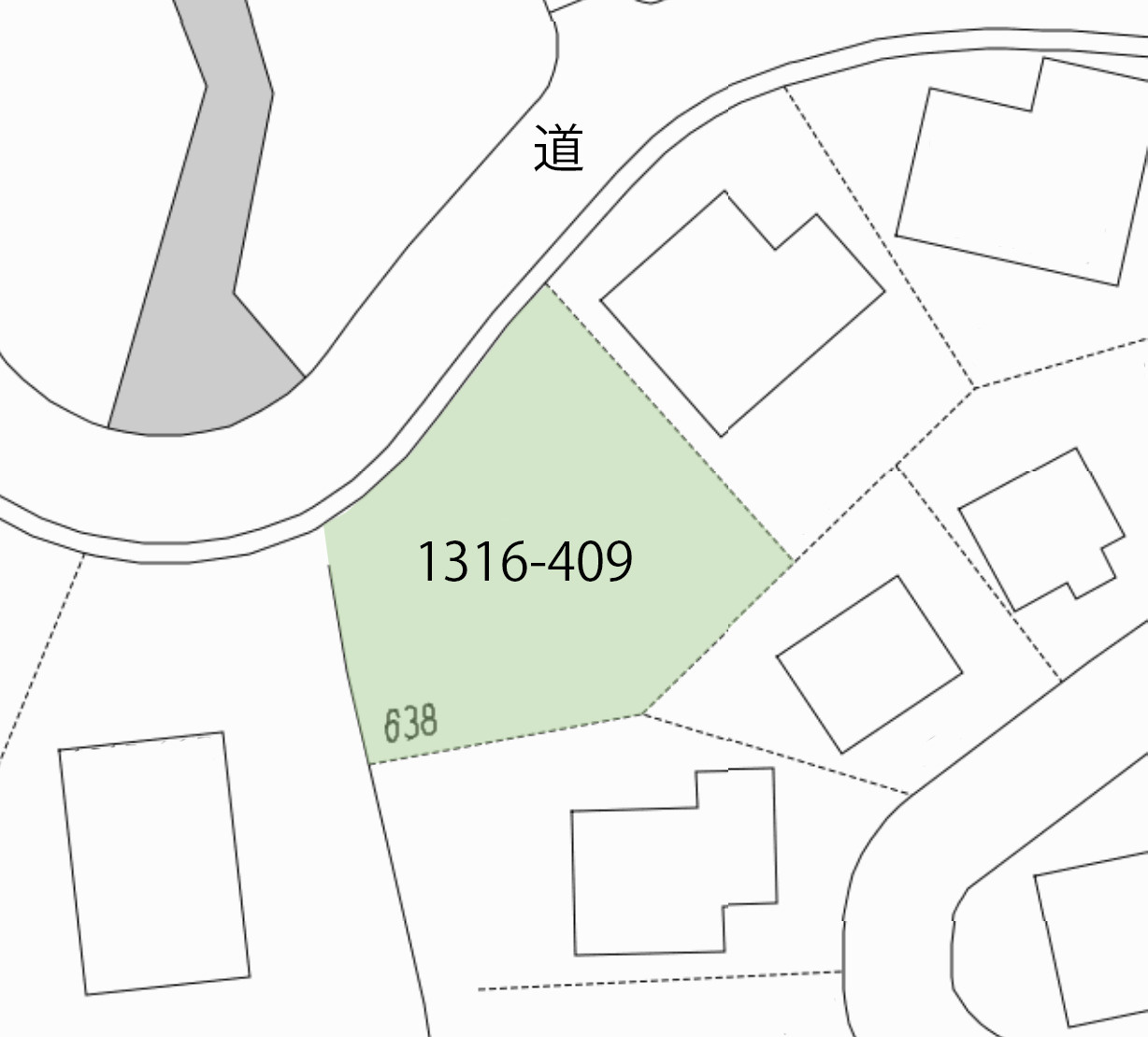 南箱根ダイヤランド③の土地図
