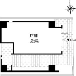 コンフォリア・リヴ南森町Ⅱの間取り