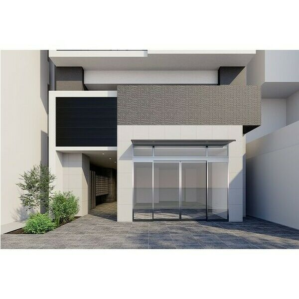 コンフォリア・リヴ南森町Ⅱのエントランス