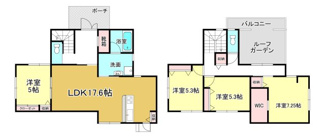 【間取り】 | 大津市下阪本3丁目26-10　中古戸建