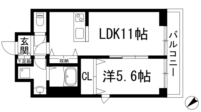 【間取り】 | アンプルールフェールエタンセルマン昆陽