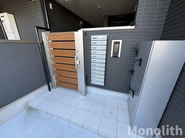 F＋Style西取石2号館のエントランス