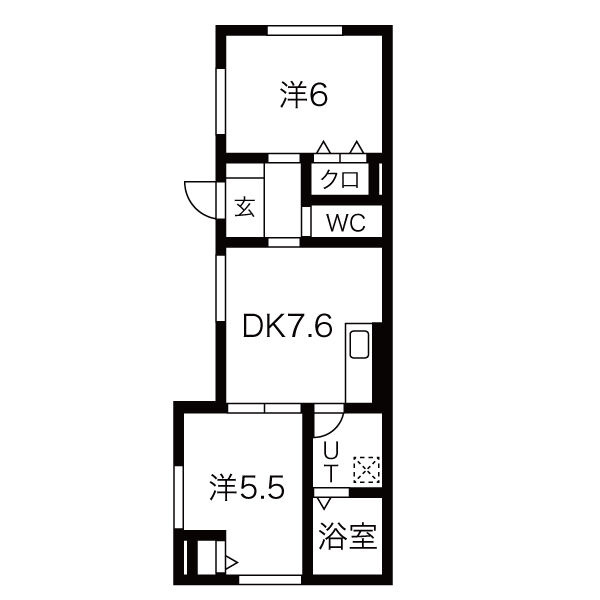 skye松浜町の区画図