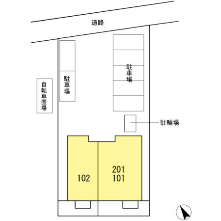 ディオネの区画図