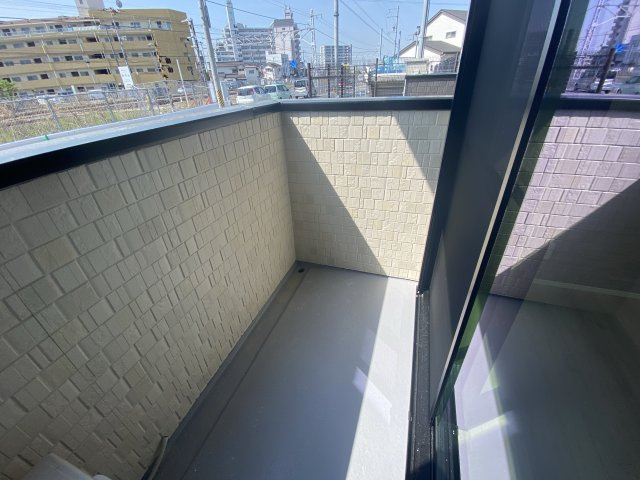 ボヌール英賀保駅前Ⅱのバルコニー