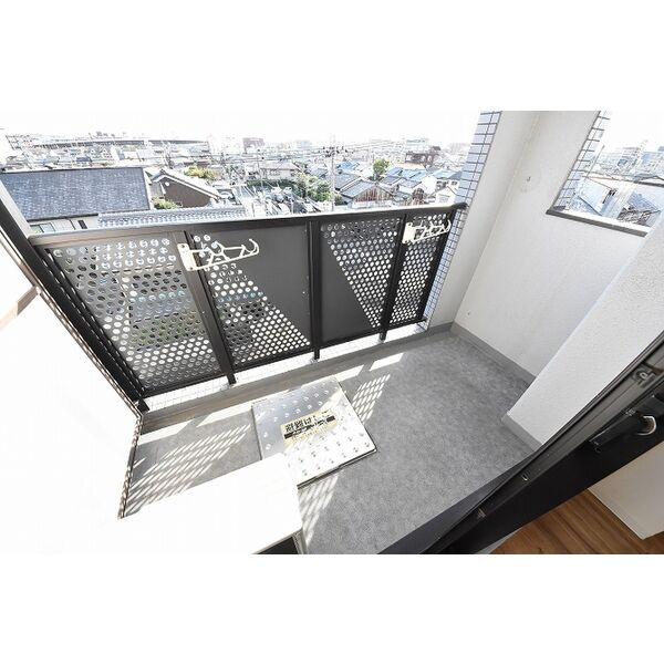 チコーベルメゾン札ノ辻Ⅰのバルコニー