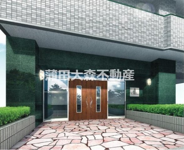 ヴェルステージ蒲田Ⅱの外観パース