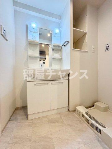 ジュール亀島の洗面所