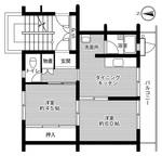【間取り】 | ビレッジハウス検見川8号棟