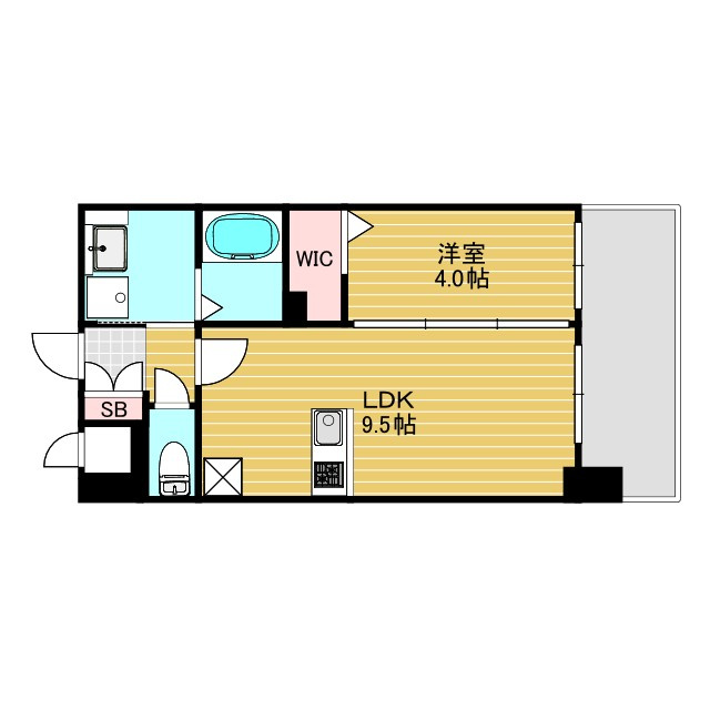 S-RESIDENCE東三国amanteの間取り