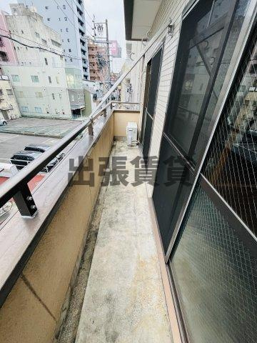 仲介手数料０円！第2アリストマンションのバルコニー