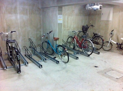 【その他共用部分】 | シンシティー板橋大山 | 敷地内に自転車置き場があります(^^)/