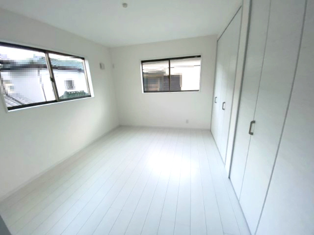 鴻巣市鴻巣～新築戸建住宅～【限定１棟】の洋室|２階洋室（6.6帖）。