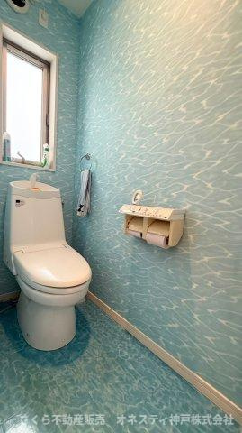 神戸市垂水区本多聞7丁目　戸建のトイレ