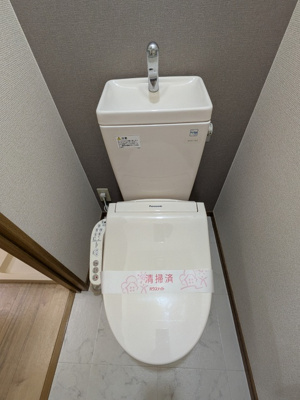 ★過去募集時の写真です。温水洗浄付トイレです♪