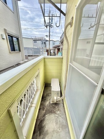 ベルハイツＭのバルコニー