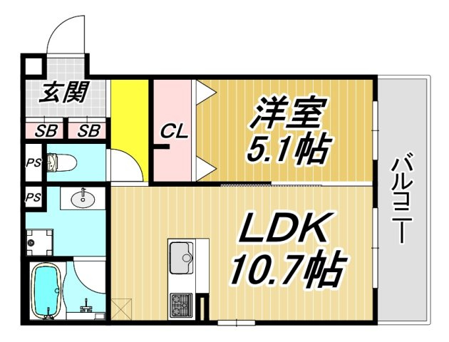 パレスリバティの間取り