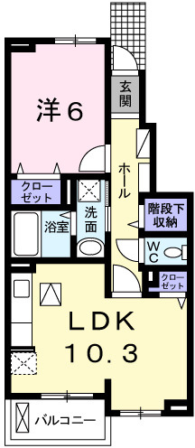 エスペランサ香寺の間取り