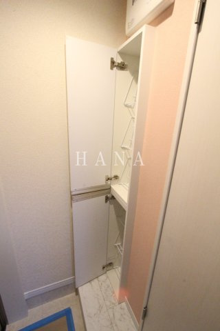 ユナイト岸谷エトピリカの玄関