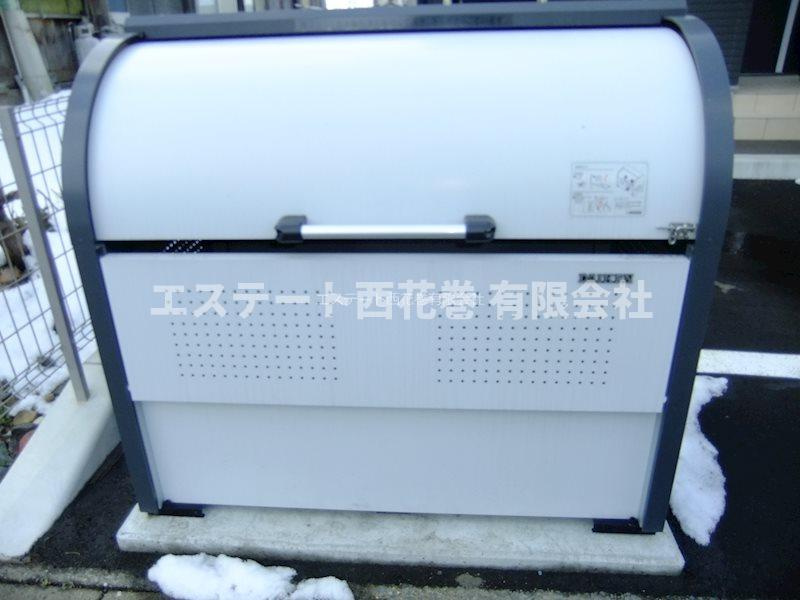 porte　bonheurⅢのその他共用部分|専用ゴミ集積所