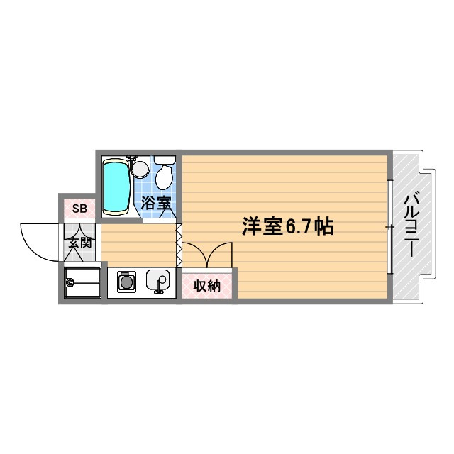 ジョイフル鳴尾の間取り